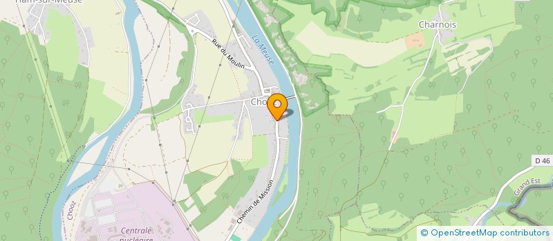 localisation de l'entreprise VAL' ARDENN FERMETURES à CHOOZ