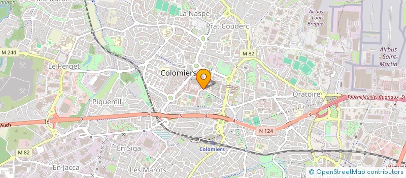 localisation de l'entreprise VAL ASSUR à COLOMIERS