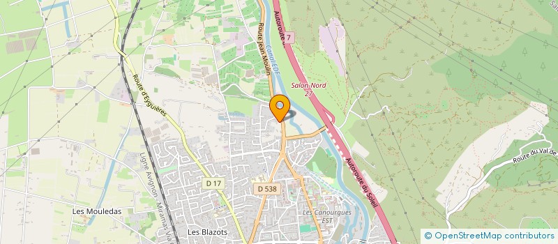 localisation de l'entreprise VAL AUBES  SALON-DE-PROVENCE