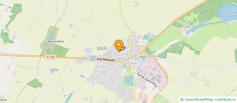 localisation de l'entreprise VAL AUTO DEPOT à SAINT-MARTIN-DU-FOUILLOUX