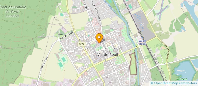 localisation de l'entreprise VAL BAT à VAL-DE-REUIL