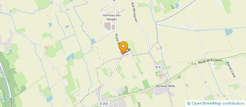 localisation de l'entreprise VAL BLANC  TETEGHEM-COUDEKERQUE-VILLAGE