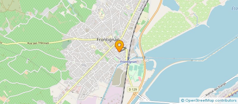 localisation de l'entreprise VAL BOUTIQUE à FRONTIGNAN