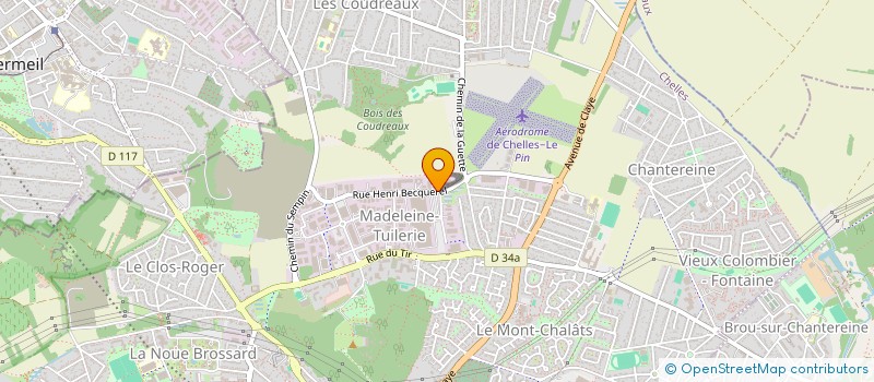 localisation de l'entreprise VAL BUREAU à CHELLES