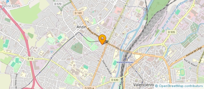 localisation de l'entreprise VAL CARDIO  ANZIN