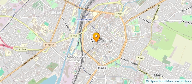 localisation de l'entreprise VAL CENTER EUROPEEN MULTISERVICES à VALENCIENNES