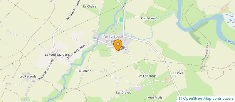 localisation de l'entreprise VAL D ALLIER AUTO PASSION (V .A. A. P)  SAULCET