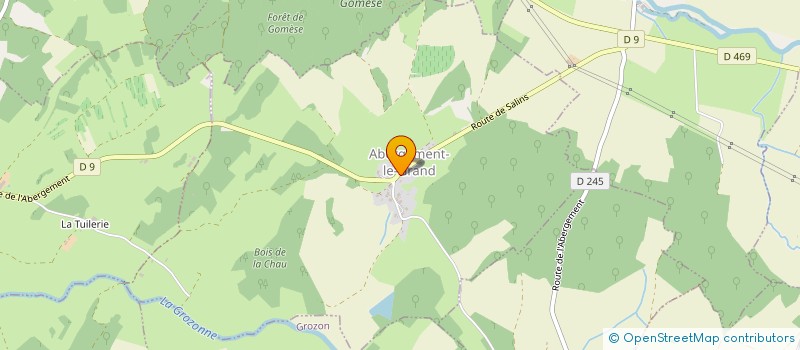 localisation de l'entreprise VAL D'AMOUR EVASION  SAINT-CYR-MONTMALIN