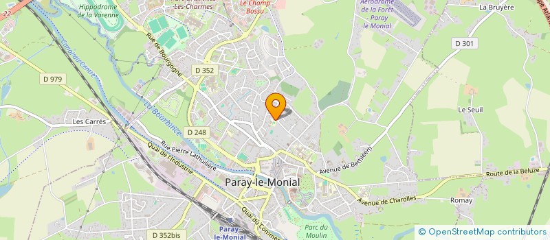 localisation de l'entreprise VAL D'ARCONCE CHAROLAIS-BRIONNAIS  NOCHIZE