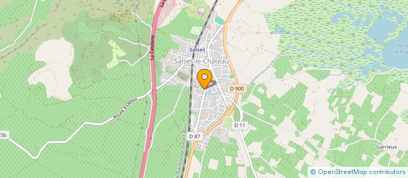 localisation de l'entreprise VAL D ARIOLA  OPOUL-PERILLOS