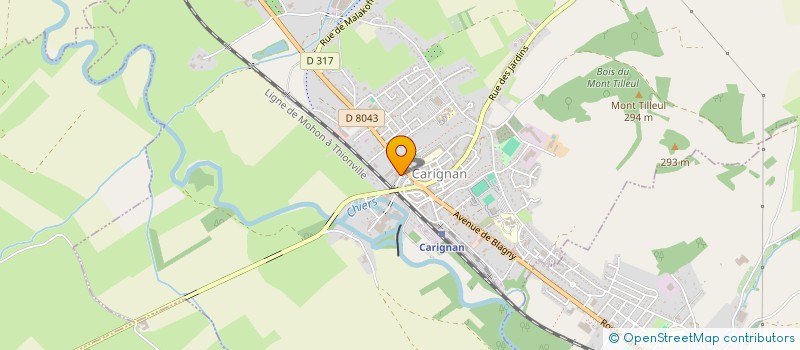 localisation de l'entreprise VAL D'AUR  CARIGNAN