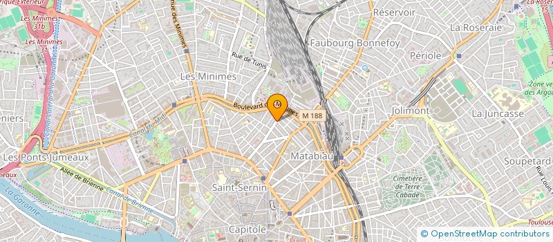 localisation de l'entreprise VAL D AUTAN à TOULOUSE