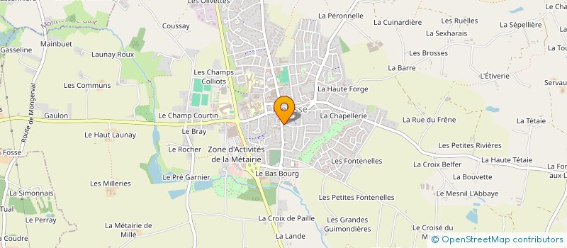 localisation de l'entreprise VAL D'ILLE ENVIRONNEMENT  MELESSE