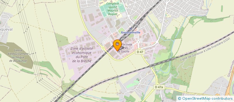 localisation de l'entreprise VAL D'OISE EDITIONS à GOUSSAINVILLE