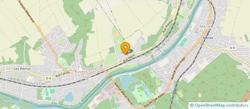 localisation de l'entreprise VAL D OISE UKULELE SOCIAL CLUB  AUVERS-SUR-OISE