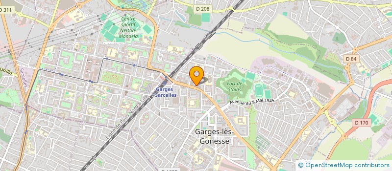 localisation de l'entreprise VAL D'OISE VOYAGES à GARGES-LES-GONESSE