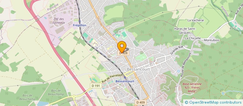 localisation de l'entreprise VAL D OISE VTC  BESSANCOURT