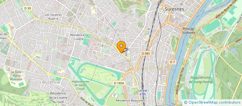localisation de l'entreprise VAL D'OR à SURESNES