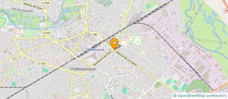 localisation de l'entreprise VAL D'OR AUTO à CHATEAUROUX