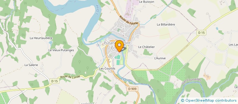 localisation de l'entreprise VAL D'ORNE ROBOTIQUE à PUTANGES-LE-LAC