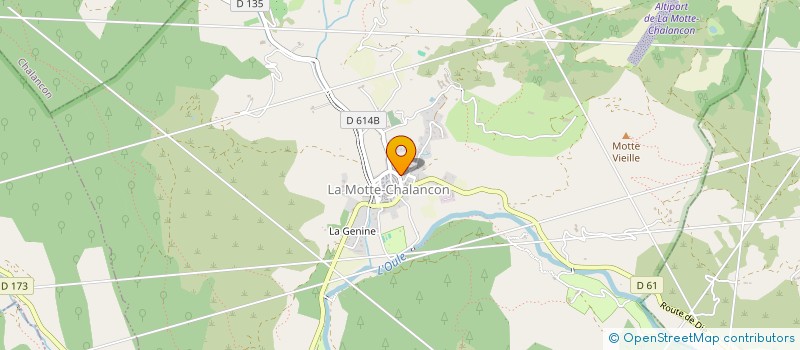 localisation de l'entreprise VAL D OULE CTRE D ASTRONOMIE ST MICHEL  LA MOTTE-CHALANCON