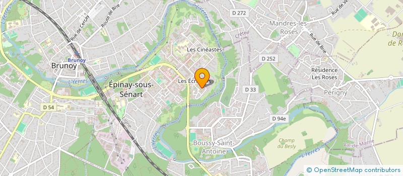 localisation de l'entreprise VAL D'YERRES ACCUEIL à EPINAY-SOUS-SENART