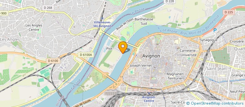 localisation de l'entreprise VAL DE CEZE  AVIGNON