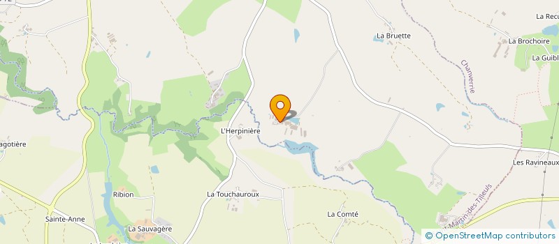 localisation de l'entreprise VAL DE CRUME à SAINT-MARTIN-DES-TILLEULS