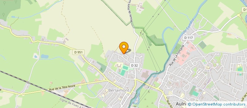 localisation de l'entreprise VAL DE DEUCHE  BERLAIMONT