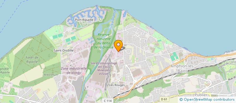 localisation de l'entreprise VAL DE DRANSE I  PUBLIER