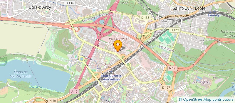 localisation de l'entreprise VAL DE FRANCE IMMO  MONTIGNY-LE-BRETONNEUX