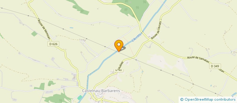 localisation de l'entreprise VAL DE GERS SERVICES à CASTELNAU-BARBARENS