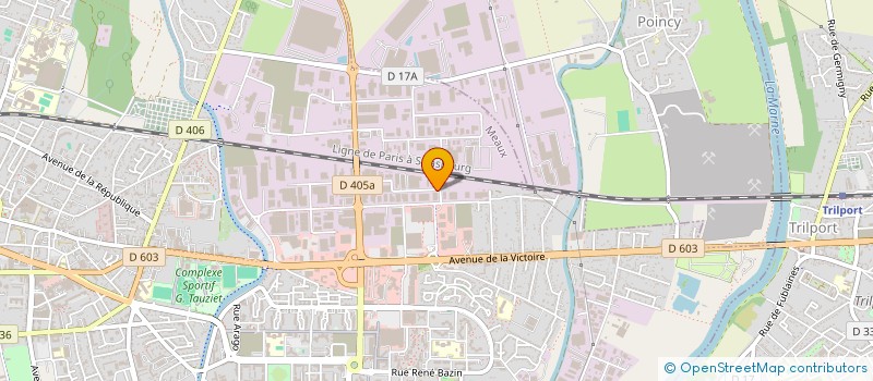 localisation de l'entreprise VAL DE L'EPINETTE à MEAUX
