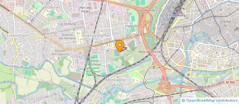 localisation de l'entreprise VAL DE LA TOUR  STRASBOURG