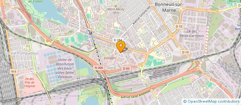 localisation de l'entreprise VAL DE LANGUES  CRETEIL