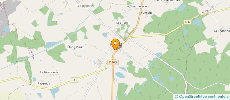 localisation de l'entreprise VAL DE LOIRE à LUREUIL