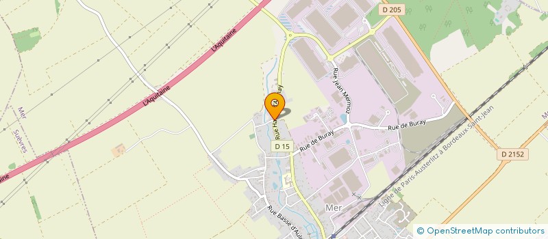 localisation de l'entreprise VAL DE LOIRE AMBULANCES  MER