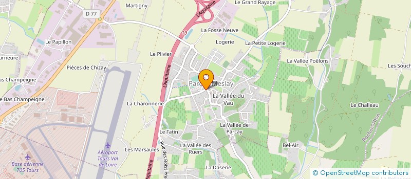 localisation de l'entreprise VAL DE LOIRE CENTRE D ART  CHANCAY