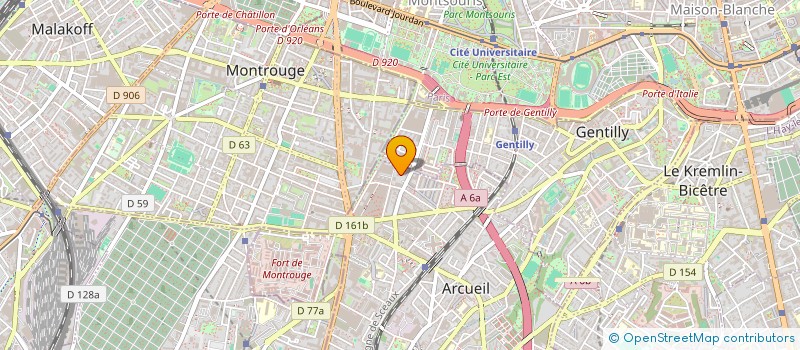 localisation de l'entreprise VAL DE LOIRE CLIENT SOLUTION à ARCUEIL