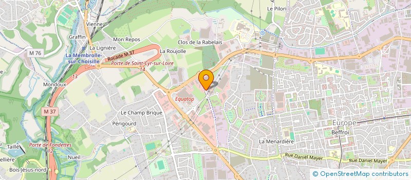 localisation de l'entreprise VAL DE LOIRE CONCIERGERIE  SAINT CYR SUR LOIRE