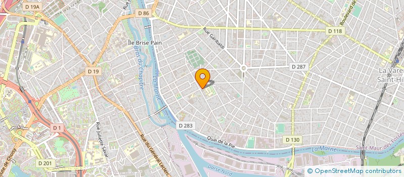 localisation de l'entreprise VAL DE MARNE SECURITES SERVICES  SAINT-MAUR-DES-FOSSES