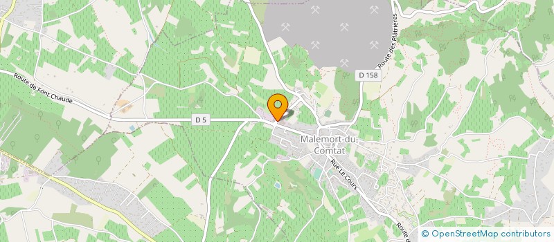 localisation de l'entreprise VAL DE NESQUE à MALEMORT-DU-COMTAT