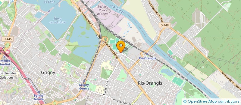 localisation de l'entreprise VAL DE RIS à RIS-ORANGIS