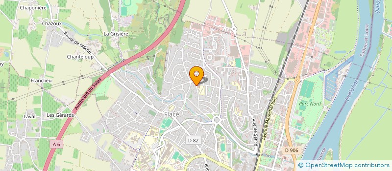 localisation de l'entreprise VAL DE SAONE MAINTENANCE à MACON