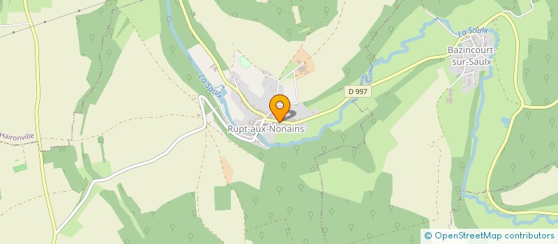 localisation de l'entreprise VAL DE SAULX à RUPT-AUX-NONAINS