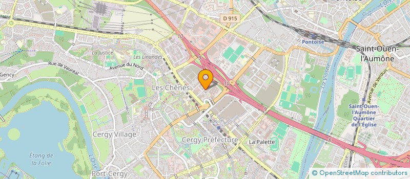localisation de l'entreprise VAL DE SEINE INVESTISSEMENT à CERGY