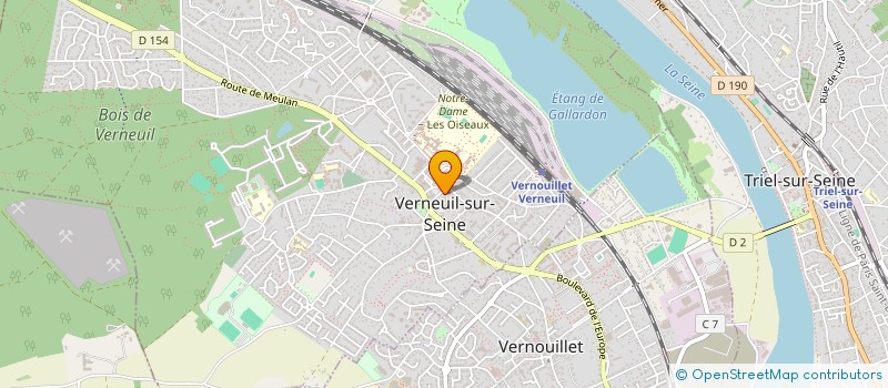 localisation de l'entreprise VAL DE SEINE SERVICES à VERNEUIL-SUR-SEINE