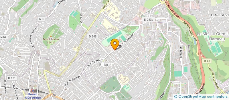 localisation de l'entreprise VAL DE SEINE TRANSACTIONS à BIHOREL