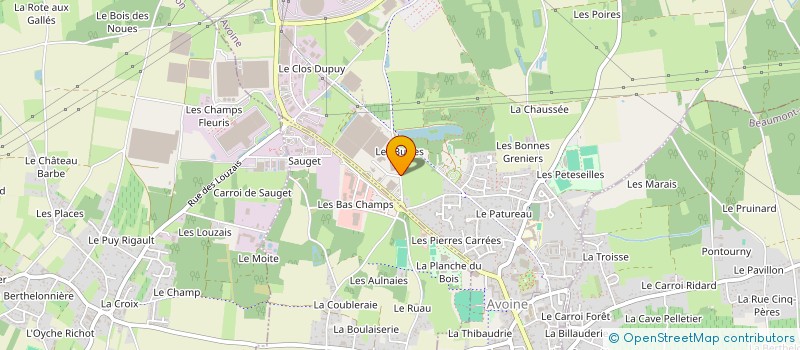 localisation de l'entreprise VAL DE VIENNE à AVOINE