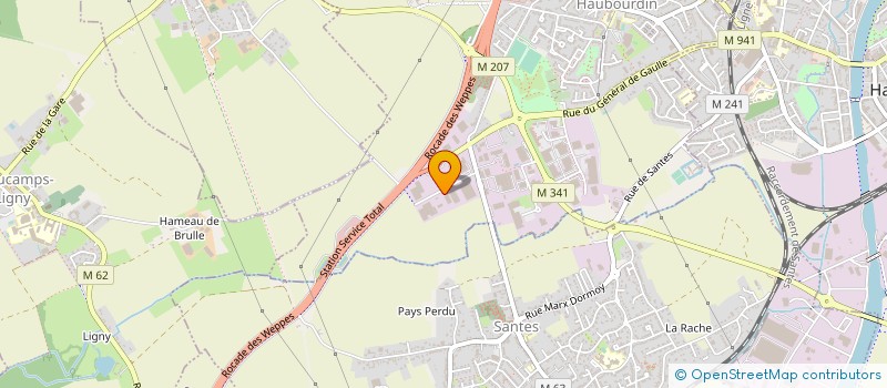 localisation de l'entreprise VAL DEC à HALLENNES-LEZ-HAUBOURDIN